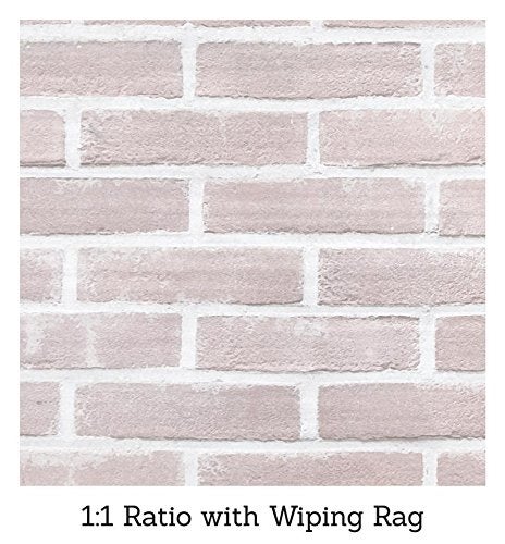 Giani Brick Transformations Whitewash Paint for Brick and Fireplaces- 16 oz Pint - Image 4